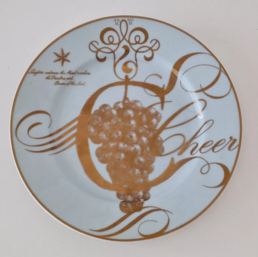Williams Sonoma Circa 2000 set of 6 salad plates - vintage